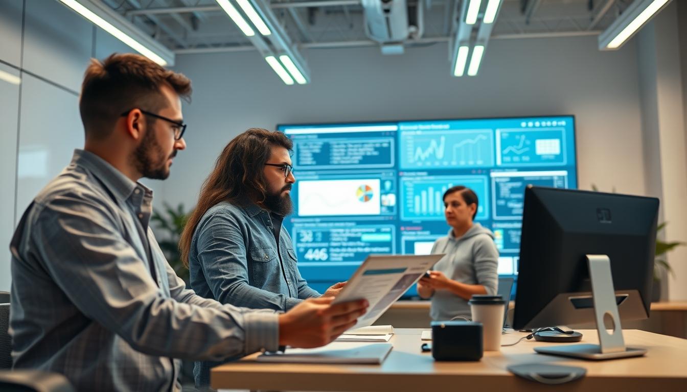 Business data analysis and visualization systems